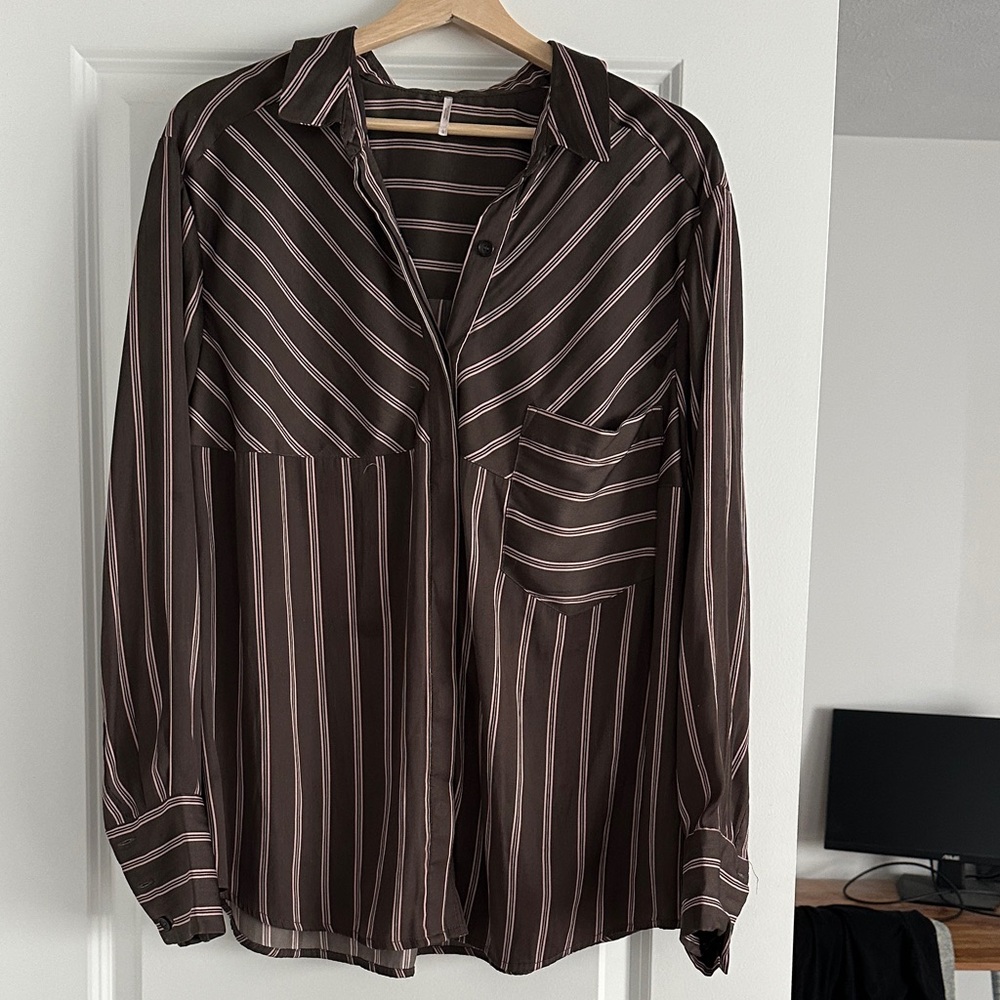 Free people button down